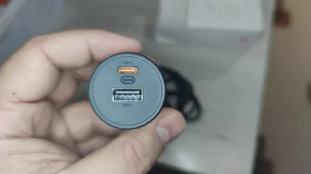 شارژر فندکی 100 وات شیائومی مدل CC07ZM 1A1C