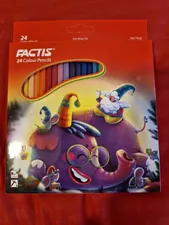 تجریه خرید مداد رنگی 24 رنگ فکتیس