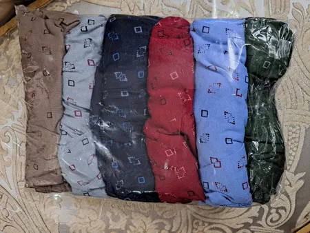 شورت مردانه چیندکا مدل نخی کد 510 مجموعه 6 عددی
