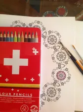 تجریه خرید مداد آبرنگی 18 رنگ کارن داش مدل Swiss Color