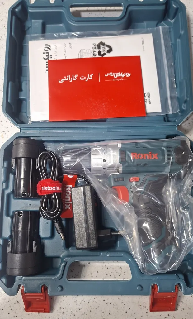 دریل پیچ گوشتی شارژی رونیکس مدل 8613