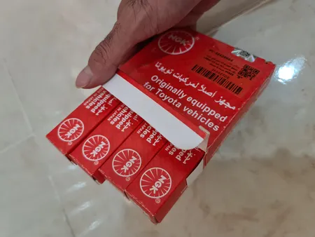 شمع خودرو ان جی کی مدل تک پلاتین پایه بلند LFR6C-11 91823 بسته 4 عددی