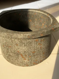 ظرف دیزی سنگی راه ابریشم با ظرفیت 8 نفر