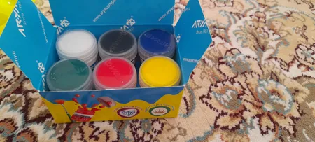 گواش 6 رنگ آریا مدل 4027