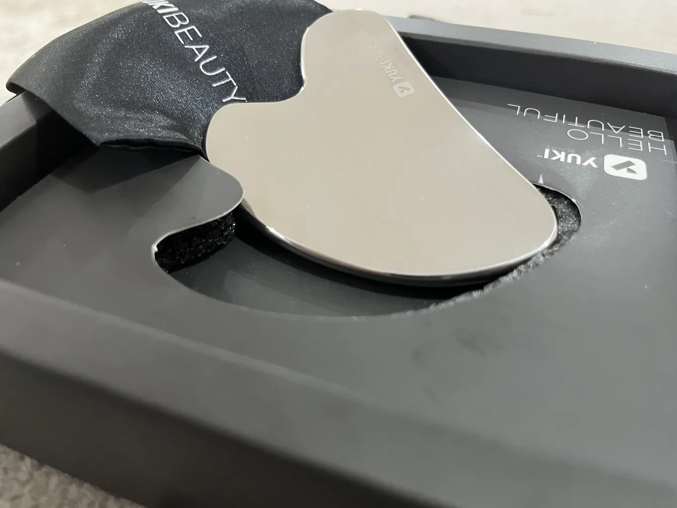 ماساژور یوکی بیوتی مدل گواشا استیل