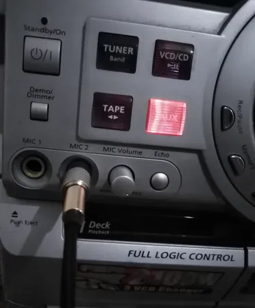 تبدیل میکروفون به AUX کد 1213