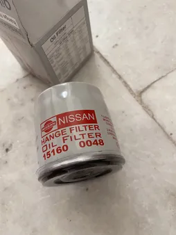 فیلتر روغن نیسان جنیون پارتس مدل 15208-65F0A مناسب براي نيسان جوك