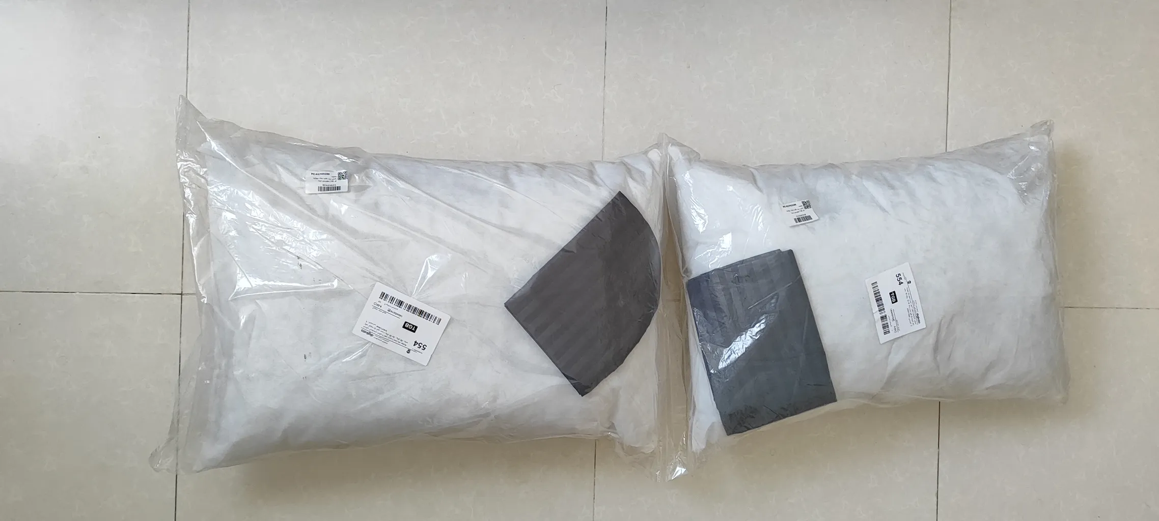 بالش نرم بافت مدل دولایه کد 02