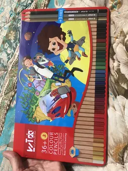 مداد رنگی 36+3 رنگ آریا مدل 3023