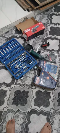 جعبه بکس باس مدل CHROME_VANADIUM مجموعه 108 عددی