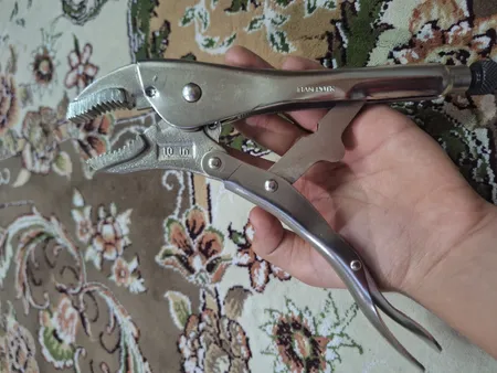 انبر قفلی ایران پتک مدل 001 سایز 10 اینچ