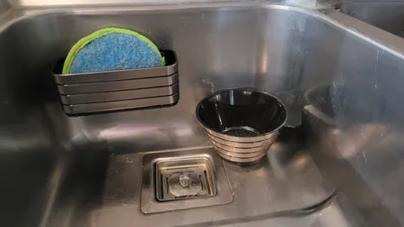 صافی سینک بازن مدل n01 بهمراه جا اسکاچی