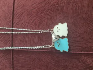 تجریه خرید گردنبند مدل روح آهنربایی بسته 2 عددی