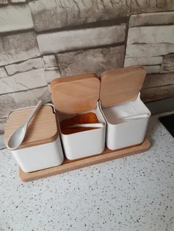 ست جای ادویه 4 پارچه رایکا کد 9934