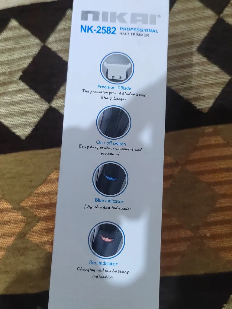 ماشین اصلاح موی سر و صورت نیکای مدل NK-2582