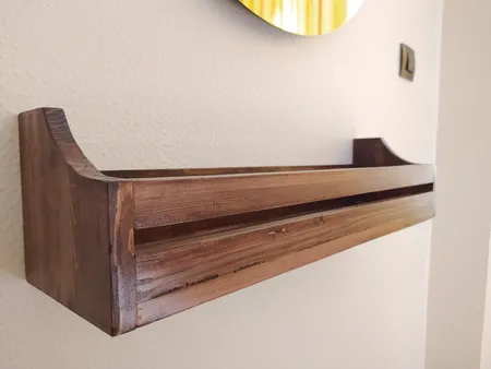 شلف دیواری مدل ماهور