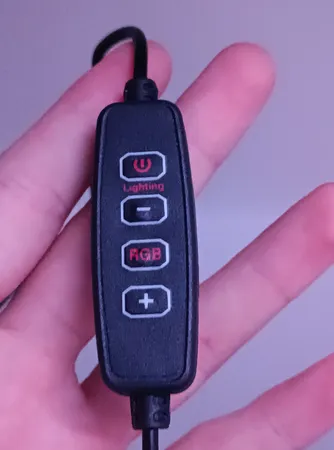 رینگ لایت مدل MJ26-RGB به همراه پایه