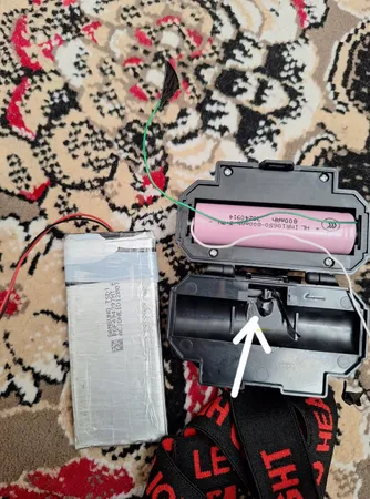 چراغ پیشانی مدل CMP-NF-611