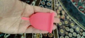 تجریه خرید کاپ قاعدگی حورا مدل رز سایز دو