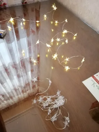 ریسه ال ای دی طرح ستاره مدل S50 طول 5 متر