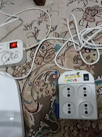 چند راهی برق مستر نیرو مدل 4 خانه