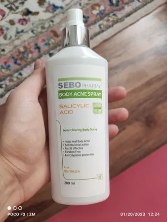 اسپری ضد جوش مای سری سبوفارما مدل 02 حجم 200 میلی لیتر