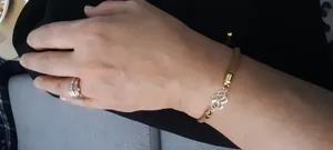 تجریه خرید دستبند طلا 18 عیار زنانه مدل قلب و بی نهايت