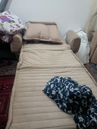 مبل تختخوابشو یک نفره مدل لِدا