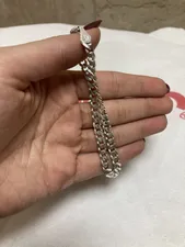 تجریه خرید دستبند نقره مردانه کد HKA3