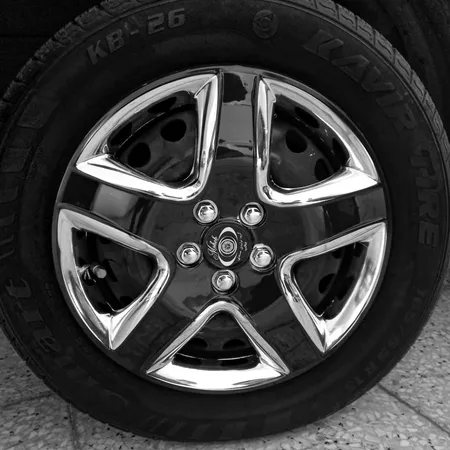 قالپاق چرخ ام اچ بی مدل SPN05 سایز 13 اینچ مناسب برای پراید