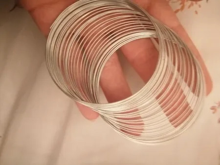 سیم مفتول ساخت زیورالات مدل 6cm کد 361