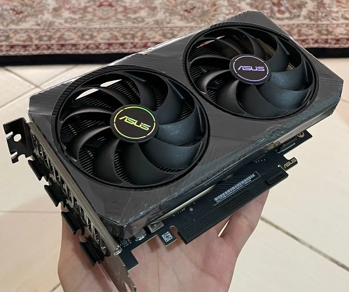 کارت گرافیک ایسوس مدل Dual GeForce RTX 3060 V2 OC Edition 12GB GDDR6
