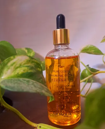 سرم صورت بایو آکوا مدل pure gold حجم 100 میلی لیتر
