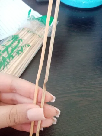 سیخ چوبی مدل 020 بسته 80 عددی