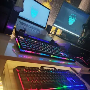تجریه خرید کیبورد گیمینگ گرین مدل GK802-RGB، مکانیکال سوییچ آبی، Full-Size، نورپردازی RGB