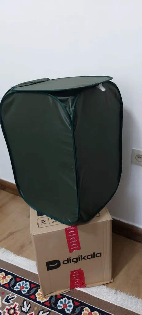 سبد رخت چرک مدل فنری