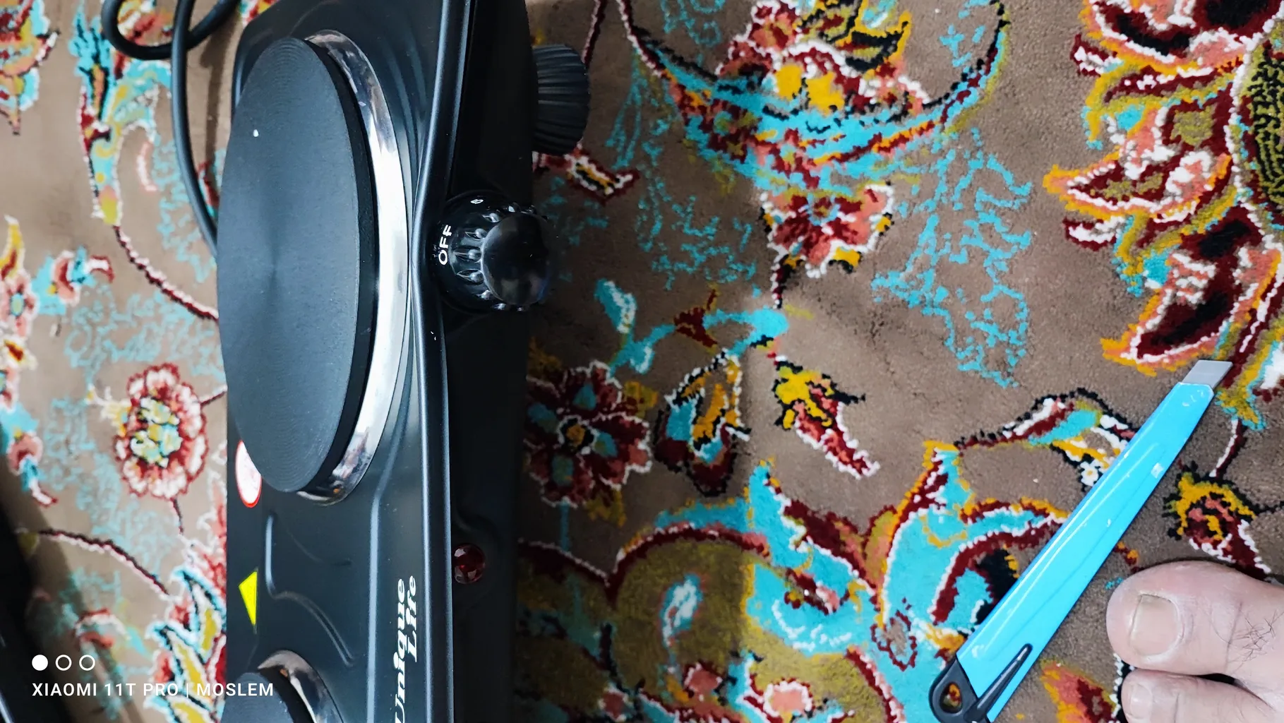 اجاق سفری یونیک لایف مدل برقی کد UL_3677