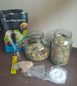 تجریه خرید غذای طوطی کوکو پلاس مدل پروت وزن 1 کیلوگرم