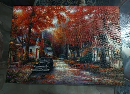 پازل 1000 تکه پازل ایران طرح پاییز