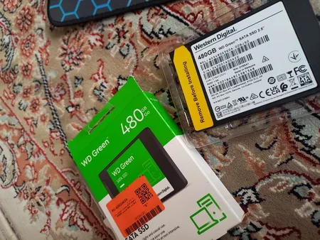 اس اس دی اینترنال SATA III وسترن دیجیتال مدل Green ظرفیت 480 گیگابایت