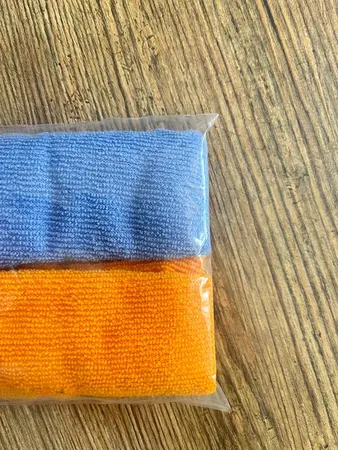 دستمال نظافت مدل میکروفایبر کد 03 مجموعه 2 عددی