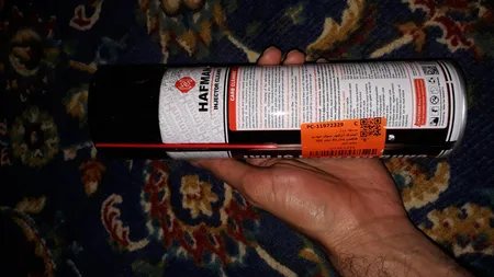 اسپری انژکتور شوی خودرو هافمن مدل 01 حجم 500 میلی لیتر