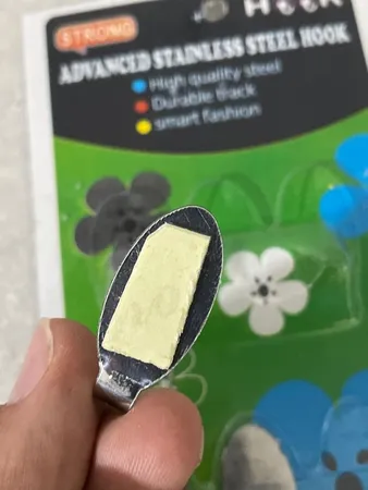 آویز حوله هوک طرح بیضی مدل 789 بسته 6 عددی