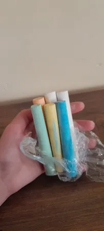 گچ رنگی مدل 0020بسته 6 عددی