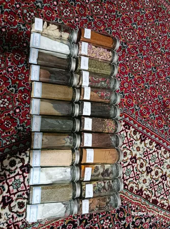 جا ادویه مدل آنتیک S1-24 مجموعه 24 عددی