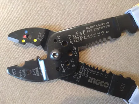 انبر پرس سر سیم اینکو مدل HWSP851 سایز 8.5 اینچ