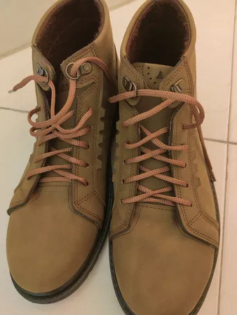 نیم بوت مردانه مدل شیک گام رنگ کرم