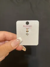 تجریه خرید آویز گردنبند زنانه ژوپینگ مدل تک نگین کد N3438