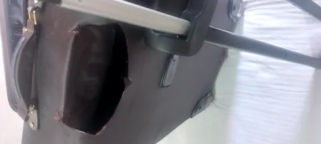 چمدان مدل Mj 77 سایز بزرگ ارتفاع 70 سانتی متر