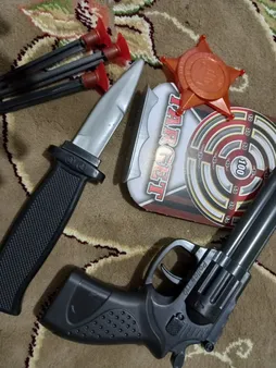 ست تفنگ بازی مدل کلانتر